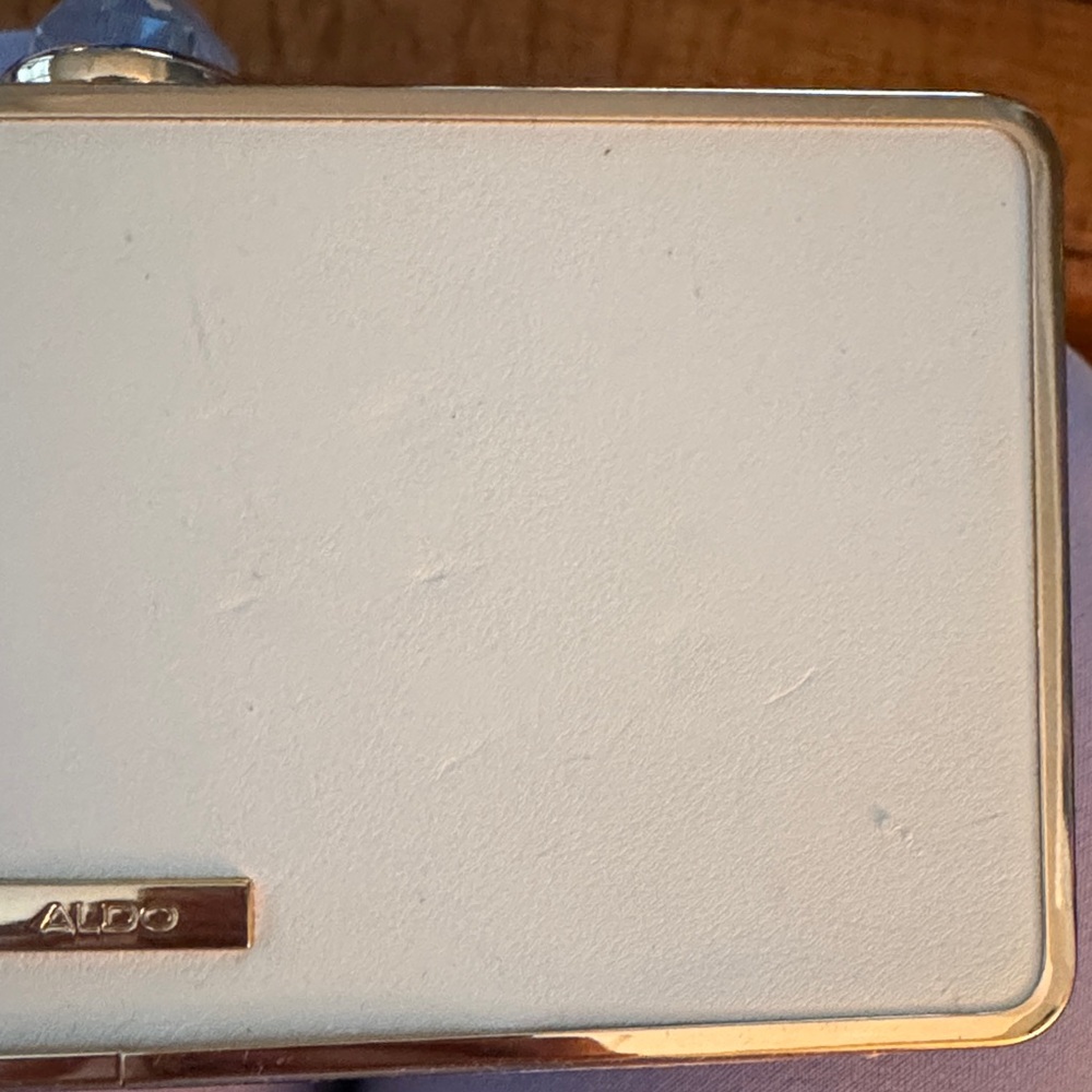 Aldo Miss 2 Mrs Las Vegas License Plate Clutch - Picture 4 of 6